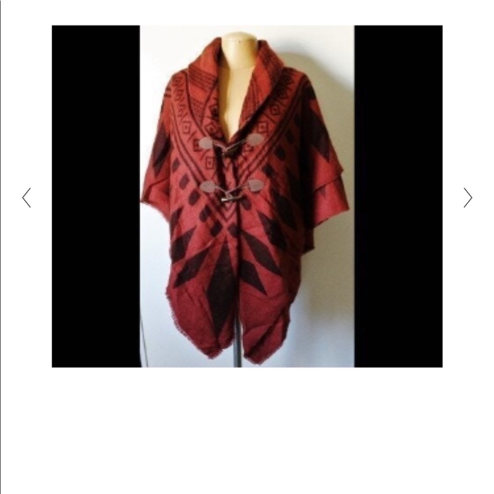 Rust poncho - Picture 7 of 7